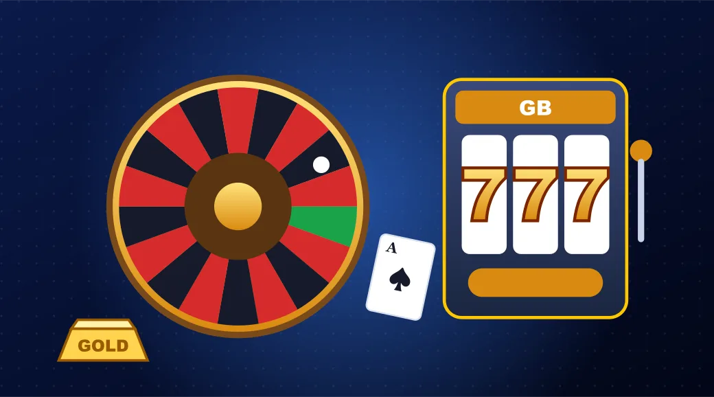 Złote koło ruletki, automat i karta – gry w Gold Bet Casino