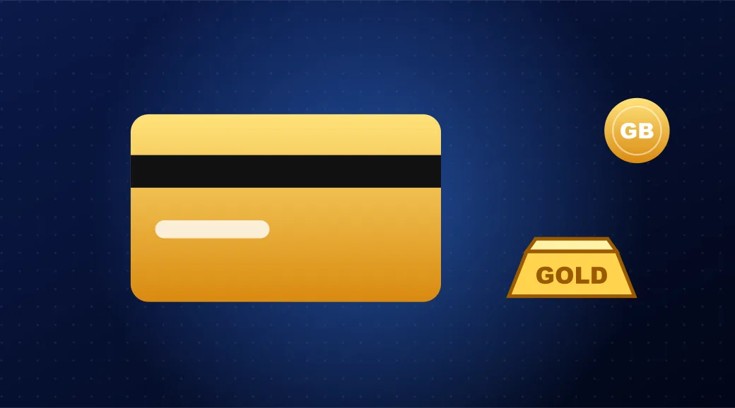 Złota karta płatnicza i sztabka – płatności w Gold Bet Casino